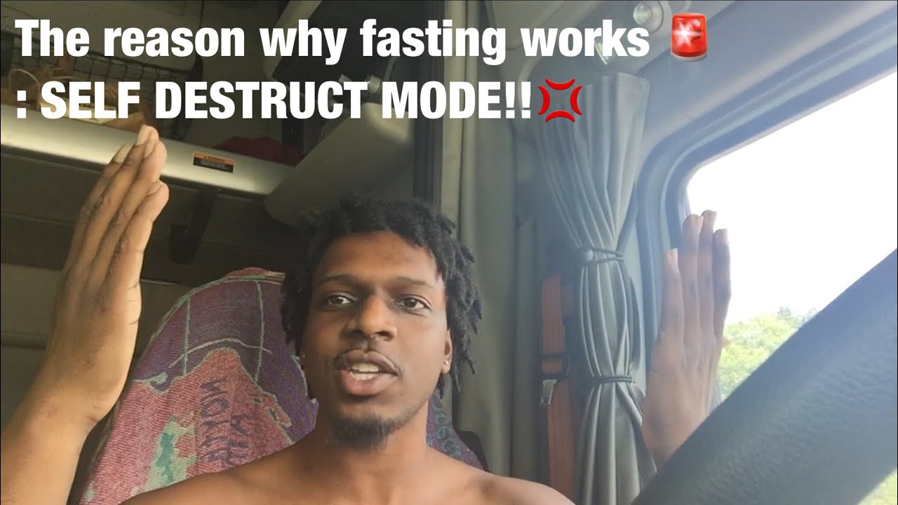 WHY FASTING WORKS SELF DESTRUCT MODE YouTube Why fasting works self destruct mode youtube