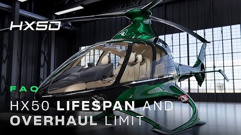 Does the HX50 have a set lifespan or hourly overhaul limit?