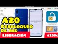 Samsung Galaxy A20 (SM-A205G) Desbloqueo De Red Liberacion Global Unloker 