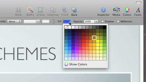 004 Apple iWork Keynote 09 Create and use shapes