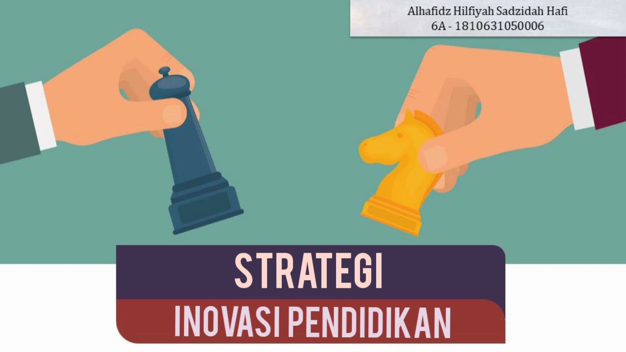 Inovasi Pendidikan | Strategi Inovasi Pendidikan