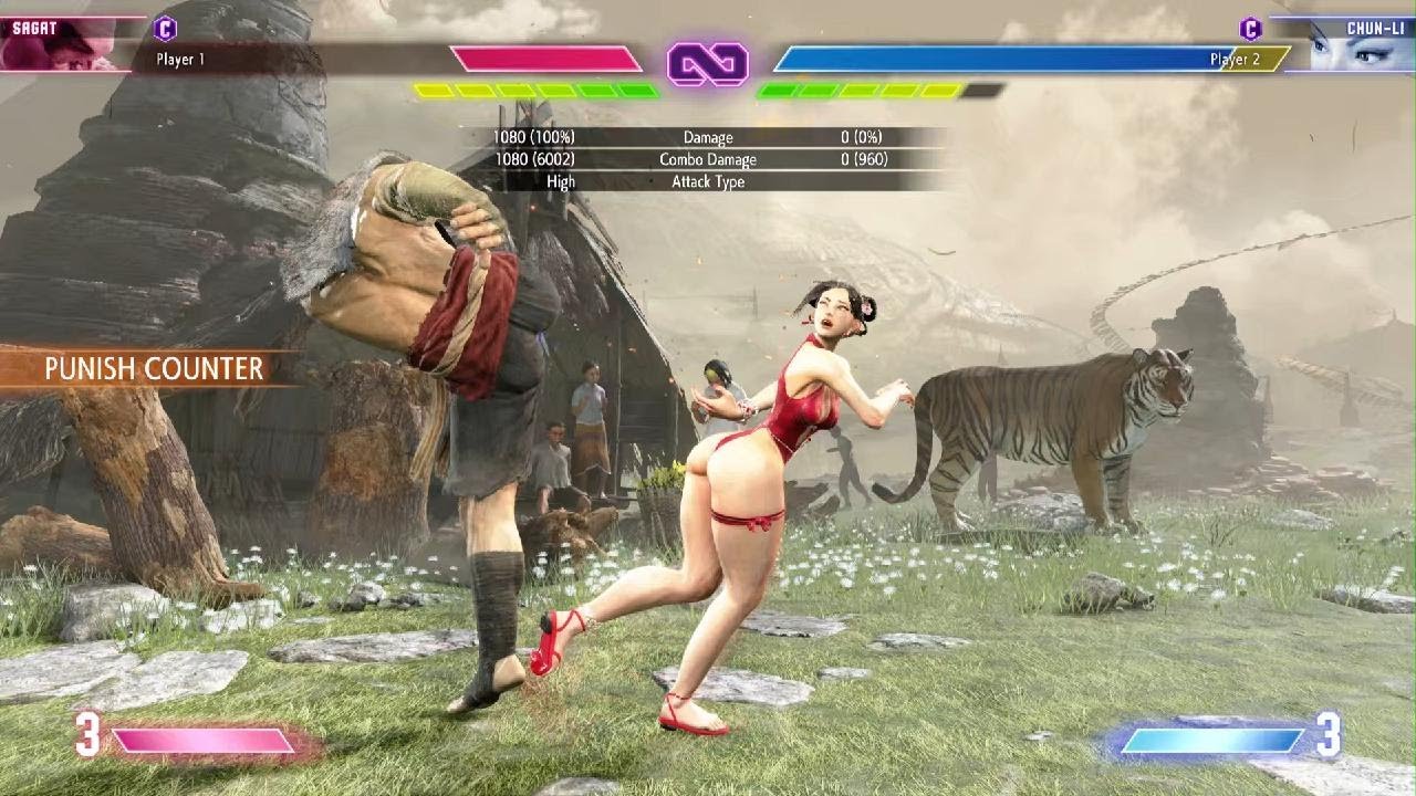 SF6 SAGAT: Optimal Coast-to-Coast Punish Combo w/ Super Art 2 + 1