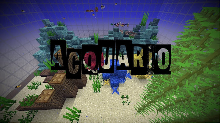 Acquario Gigante In Minecraft 1.13! - Minecraft ITA