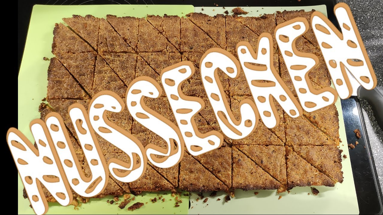 DIY - Nussecken selber machen