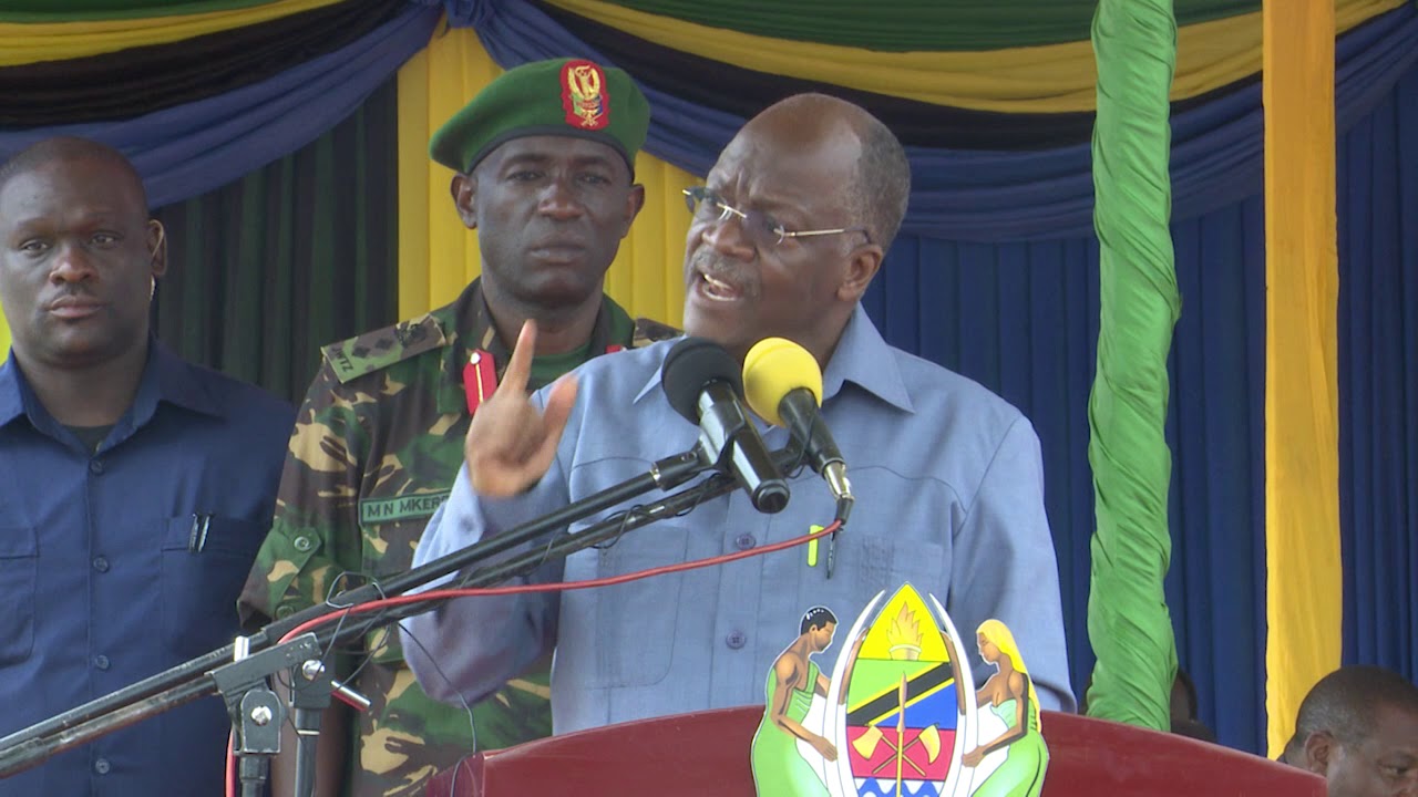 HOTUBA YA MHE DKT.JOHN POMBE MAGUFULI KATIKA UFUNGUZI WA BARABARA YA ISAKA   USHIROMBO