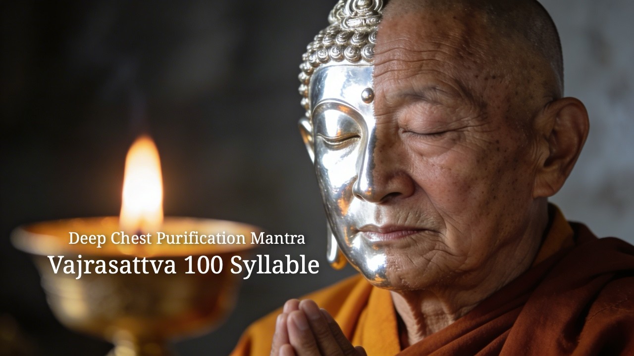 Remove Negative Karma | Vajrasattva Mantra with Deep Resonance