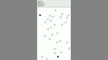 Can Rock Survive the Paper Invasion? 💀 #simulation #satisfyingvideo #relaxing #relaxingsounds