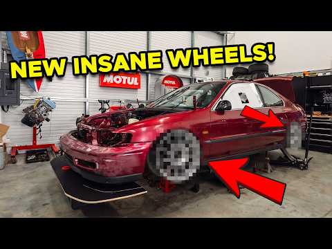 The NEW WHEELS for our Super Touring build are INSANE...