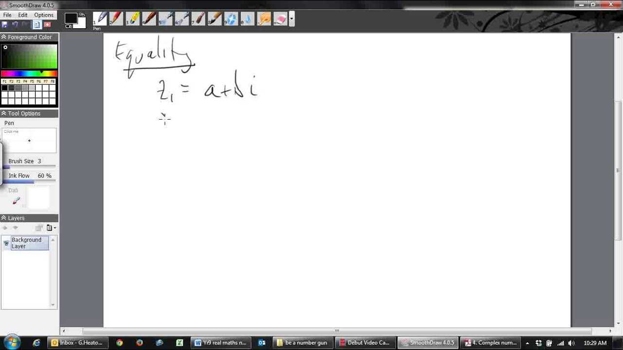 Complex Numbers Introduction YouTube Complex numbers introduction youtube