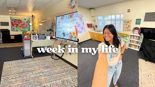 WEEKLY VLOG | day to day plans, behaviors, day in the life of a teacher