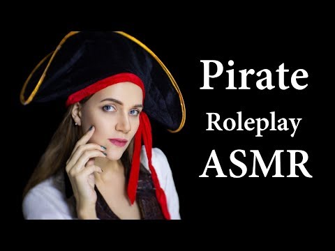 АСМР Ролевая игра Девушка пират спасла тебя после кораблекрушения, персональное внимание