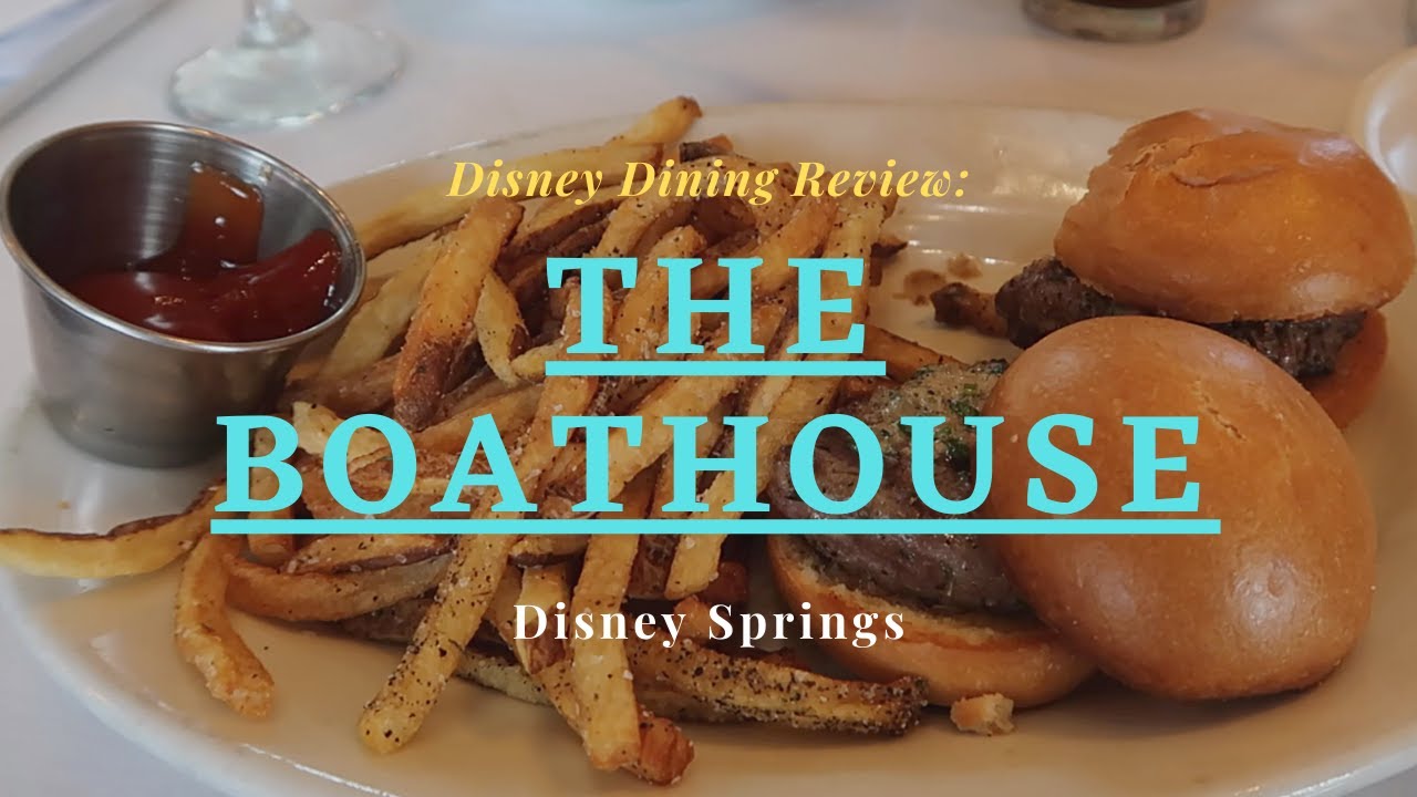 Dinner at The Boathouse in Disney Springs Walt Disney World Dining