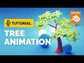 Blender tree wind animation tutorial  polygon runway