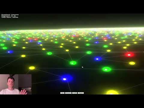 3D Interactive Galaxy Simulator with Three.js and Voronoi Diagrams | WebGL | SpaceSimulation