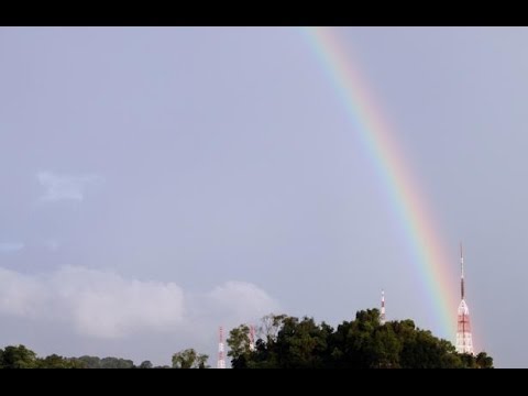 real rainbow in the sky youtube