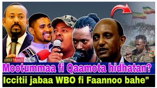Iccitii jabaa WBO fi Faannoo//Abiyyi,Jaal Marroo, Zamane kaase// 5/28/2024 #AGM #news