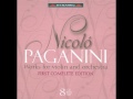 Paganini - Works for violin and orchestra 3-8