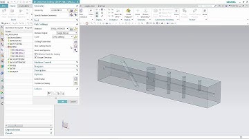 NX CAM 11 - Control Feed Rate Across Intersecting Holes