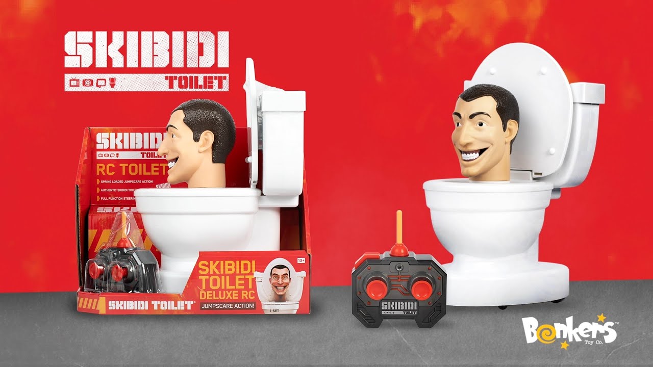 Skibidi Toilet - Deluxe RC Toilet Commercial | The jump-scare action is in your hands