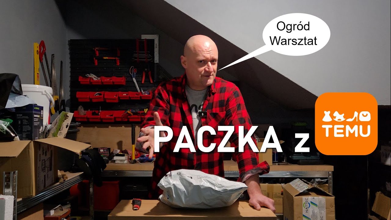 Paczka z TEMU - Ogród , Warsztat i inne gadżety