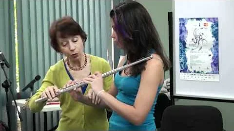 Instructional video: Edna Golandsky works with a flutist
