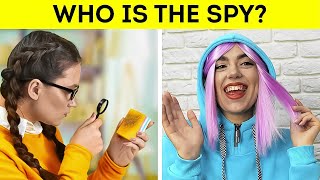 Can you guess? Girls are spying on their boyfriends