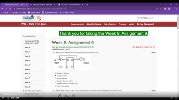 Digital System Design Week 9 Solution Nptel #nptel2023 #dsd #jan #solution #jan #digital #nptel