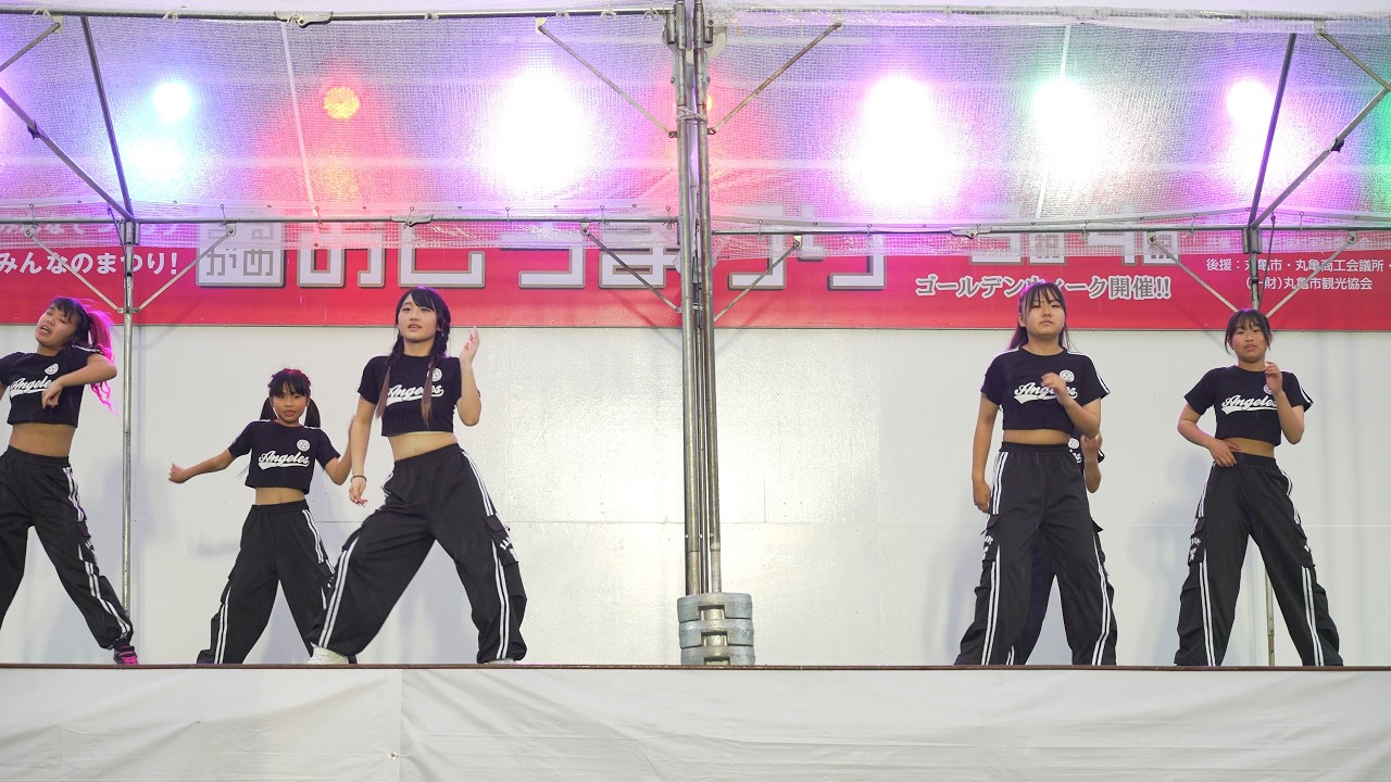 4K] DANCE FACTORY Bounce Pure① Marugame Castle Festival Marugame