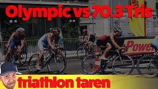 Half-Ironman 70.3 vs Olympic Triathlons