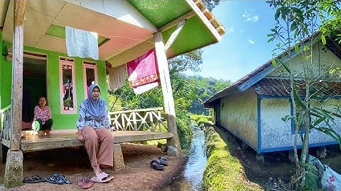 LUAR BIASA !! Sejuk Indah Alam Desanya, Suasana Sore Di Kampung Yg Tenang, Pedesaan Sunda Jawa Barat