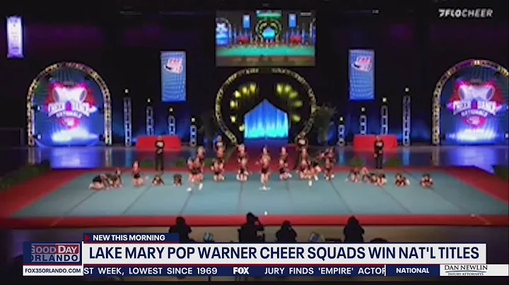 Lake Mary Pop Warner cheer squads win national tit...
