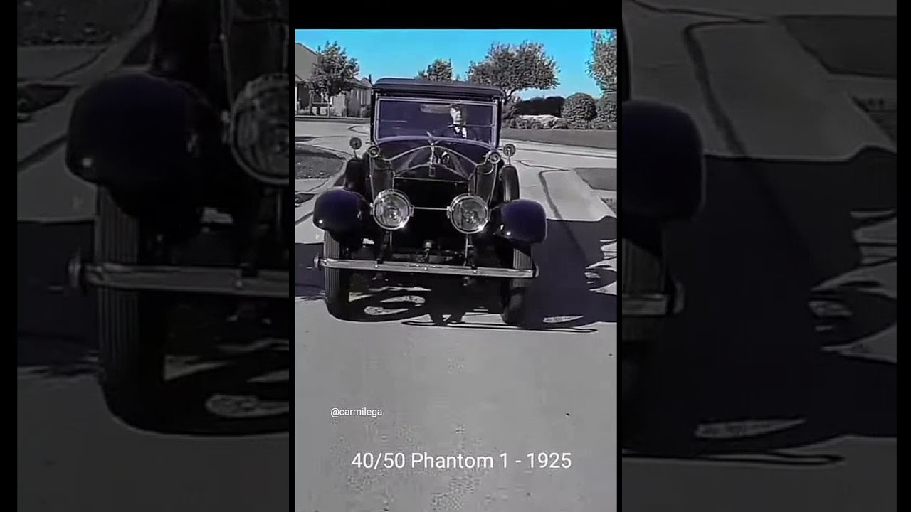 Rolls Royce Evolution 1904  to 2021...
