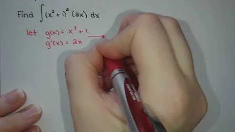 4.5 Integration by Substitution part 1