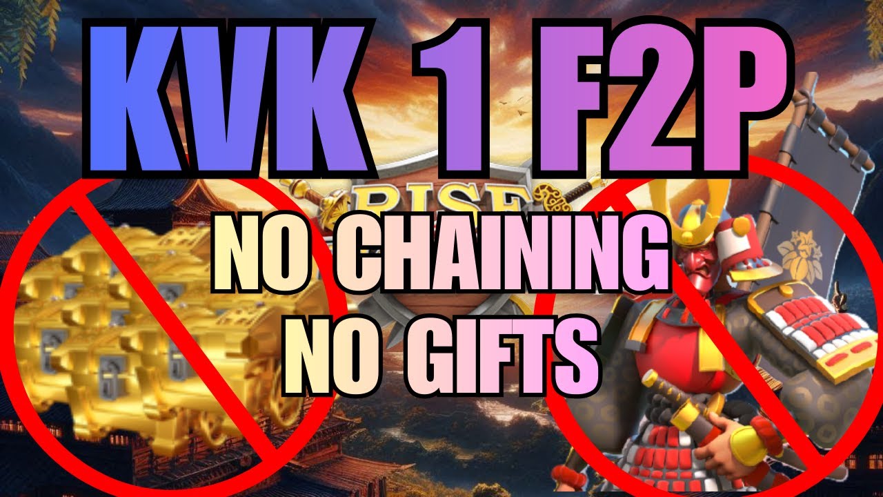 Как я преуспел в KvK1, играя за F2P — и как ВЫ тоже сможете! | Rise of Kingdoms [2025]