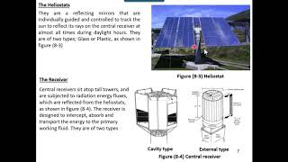 محاضرات محطات طاقة  - 17 -  المحطات الحرارية - الشمسية لتوليد الطاقة الكهربائية