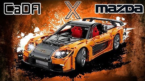 Better Than LEGO??? || CaDA Master Series Mazda RX-7 Review (C61502W)