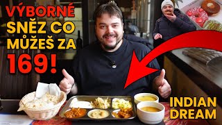 VÝBORNÉ INDICKÉ ALL YOU CAN EAT ZA 169!🤩INDIAN DREAM HODONÍN | RAKVIČKA Z RETRO MLÉČŇÁKU A DONUTY🤤