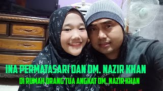 Ina Permatasari makan bareng sama managernya, om.nazir Khan..