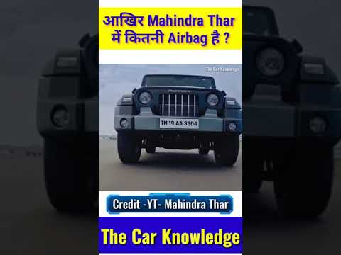 Video: Har mahindra thar krockkuddar?