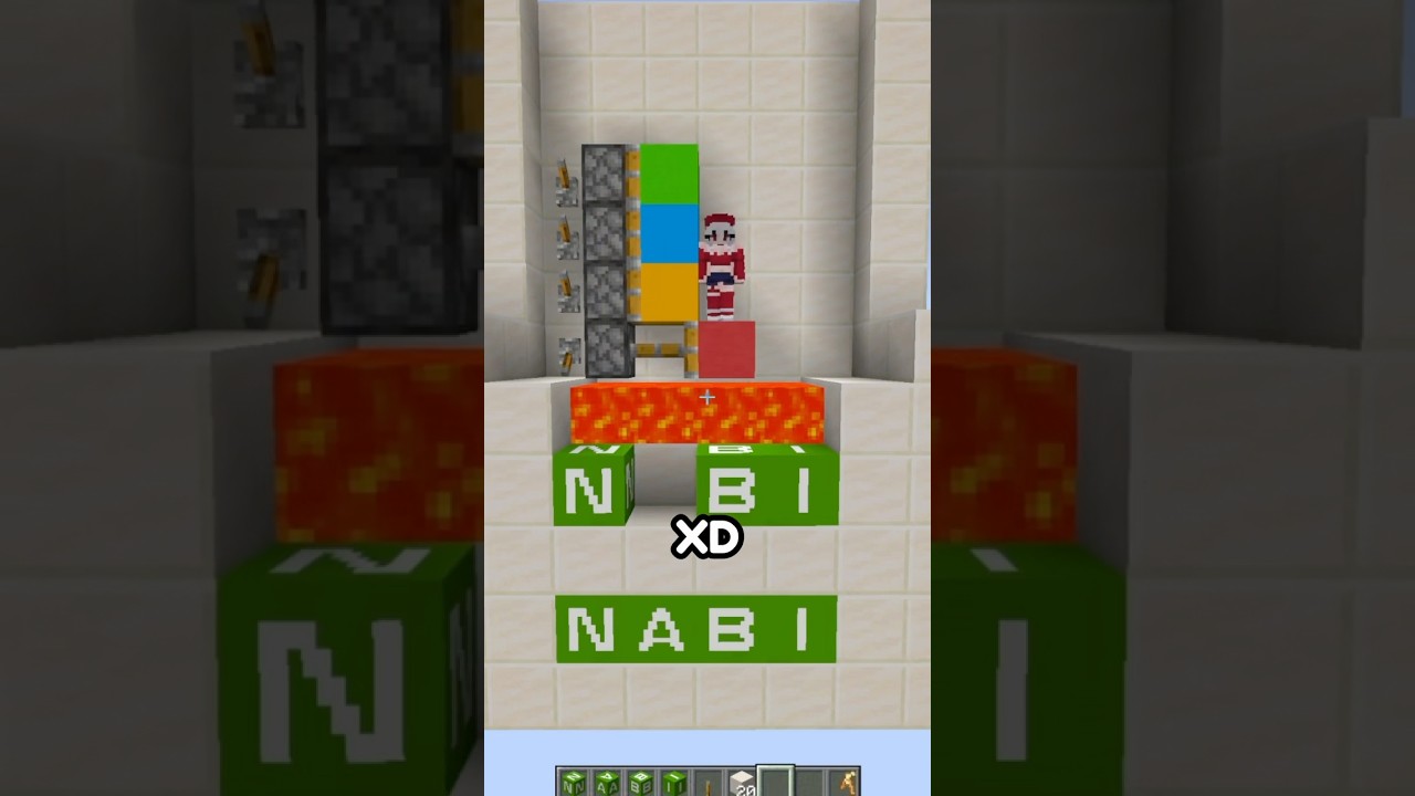 NO CAIGAS A LA LAVA #nabi #minecraft #shorts
