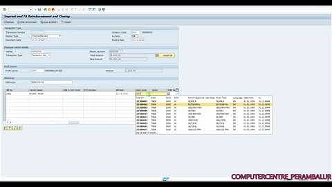 TNEB ERP Temporary Advance closing