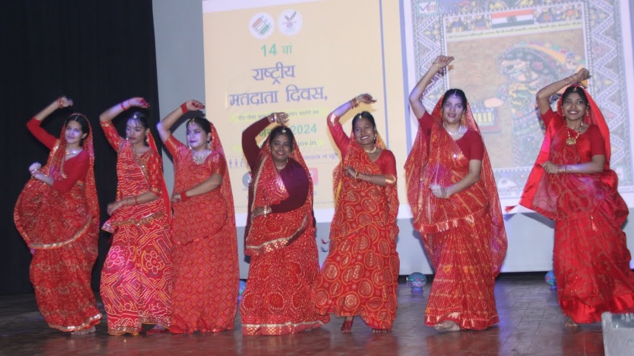 Bihar folk dance performance ️🌸 ( S.M college)#bhagalpur #bihar - YouTube
