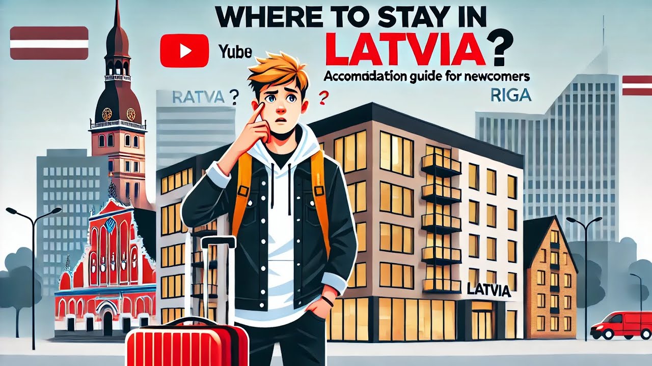 Where to stay after reaching in Latvia 🇱🇻