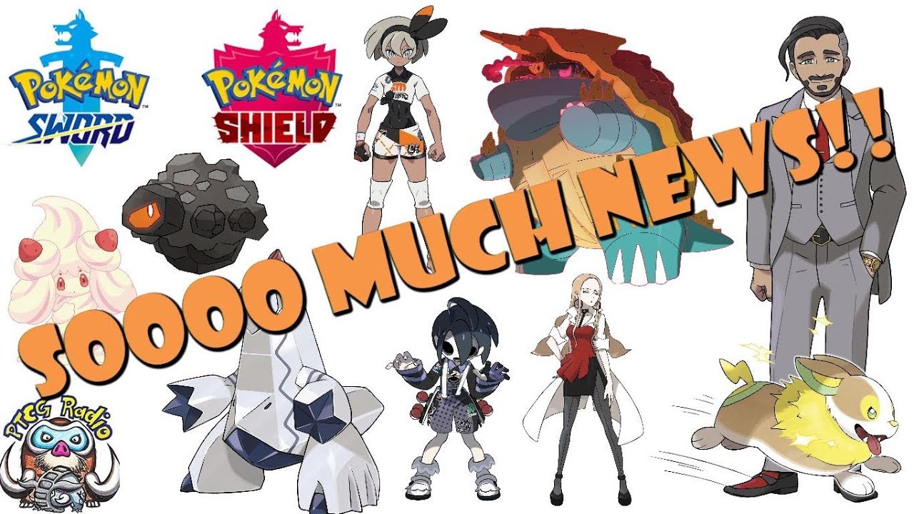 Lots Of Pokemon Sword Shield News Gigantimax New Pokemon New Gym Leaders Version Exclusives