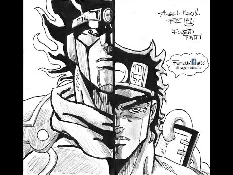 Jotaro Kujo and Star Platinum