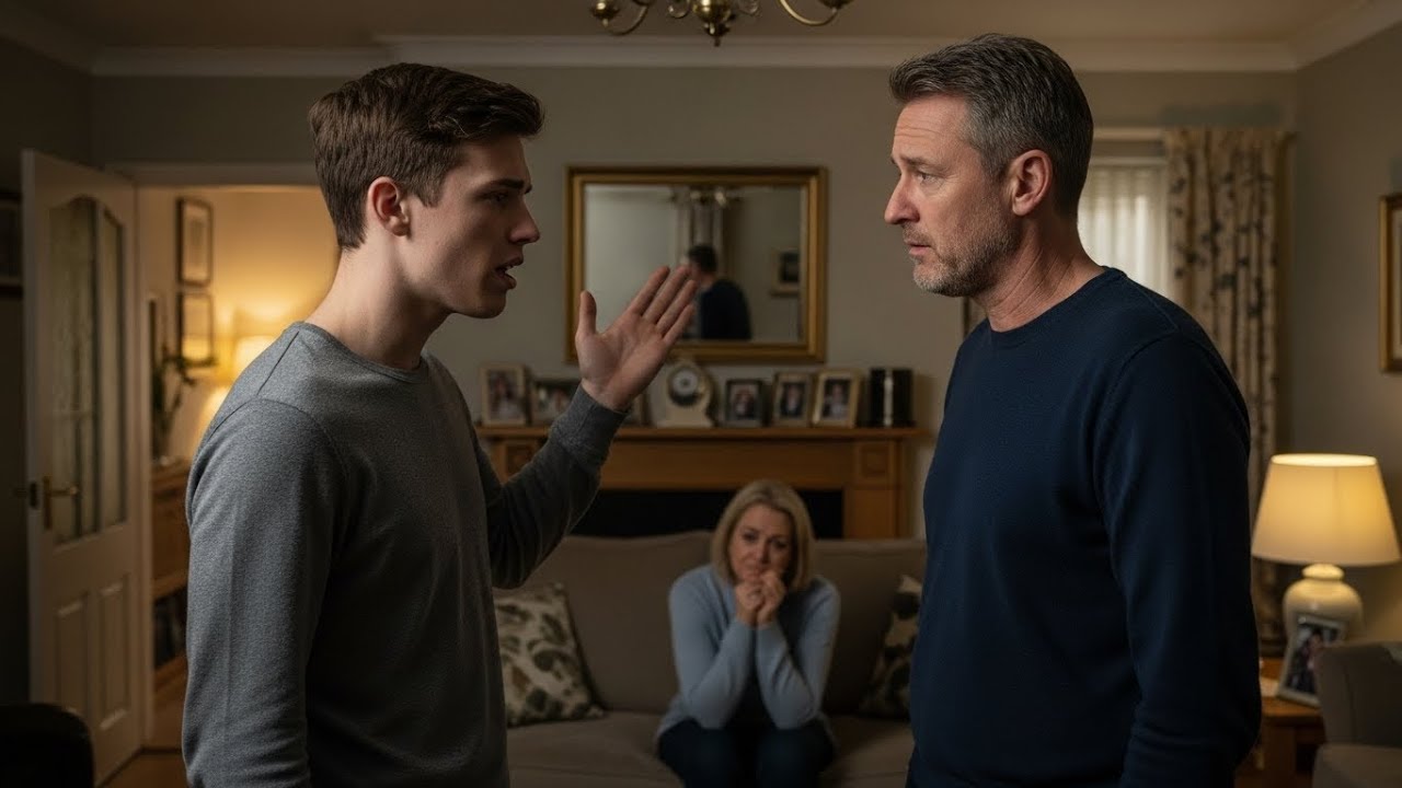 Meu filho disse   Você não faz mais parte da família    Então lhe dei isto