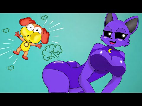 CATNAP x DOGDAY Fart with Love | Poppy Playtime Chapter 3 Animation