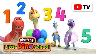 [TV for Kids] 🌈 Colorful Adventure with Dinosaurs | Toddler Color Songs + More | Pinkfong for Kids