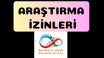 3-Araştırma İzinleri Modülü Belge Yükleme - GÜNCEL VİDEO Kasım 2025