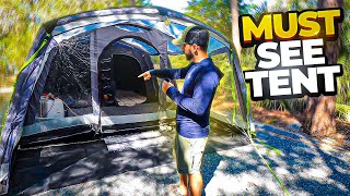 Best Family Tent!!! With A/C…Dometic Kampa Hayling Air 6… Set up and Tour.. Camping..Overland
